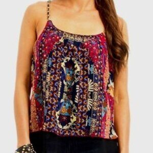 Bohemian Sleeveless Top with Racer Back